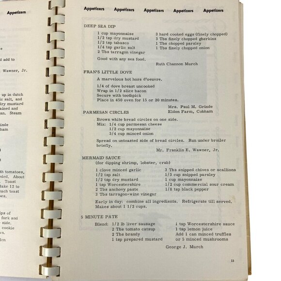 Favorite Recipes Of Jeffersons Country Cook Book 1975 Grace Episcopal Church Va - Picture 5 of 12